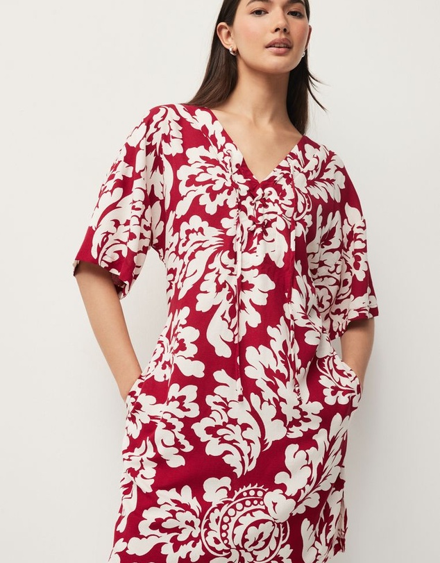 NEXT - Oversized Kaftan with Linen