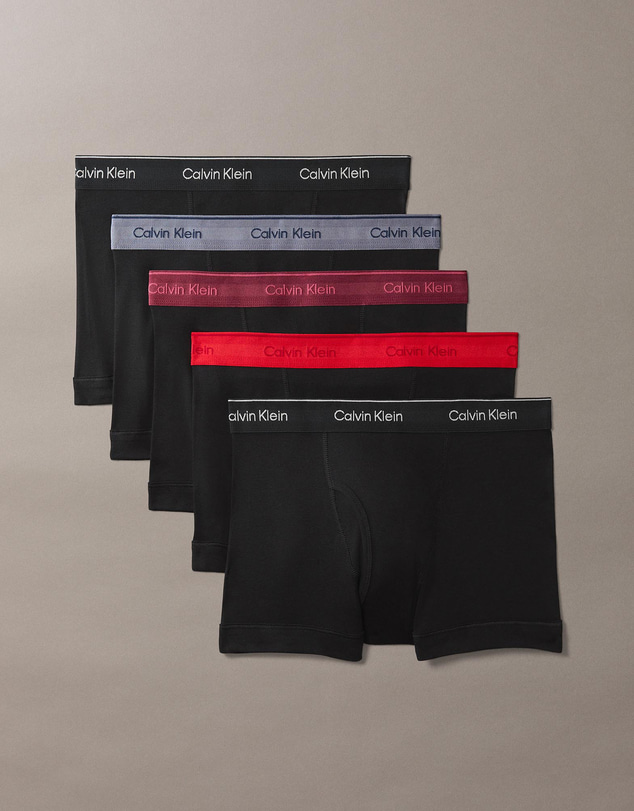 Calvin Klein - 5-Pack Icon Cotton Trunks