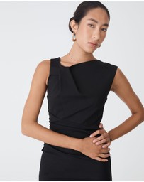 Forcast - Sutton Twist Shoulder Dress