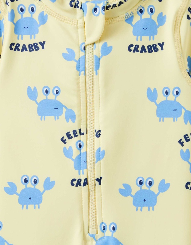 Cotton On Kids - Baby Long Sleeve All In One Swimsuit
