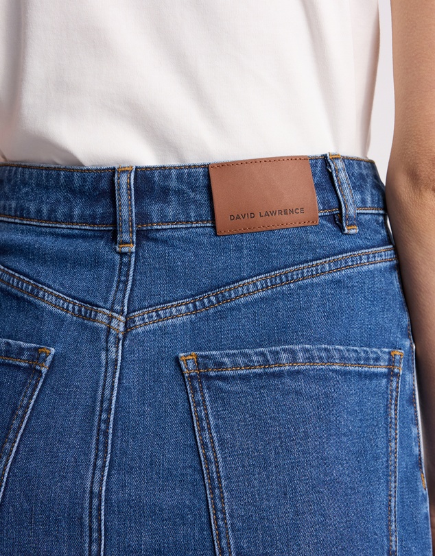 David Lawrence - Marion Denim Skirt