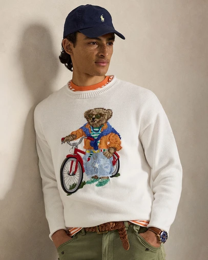 Polo Ralph Lauren - Polo Bear Cotton Rollneck Sweater