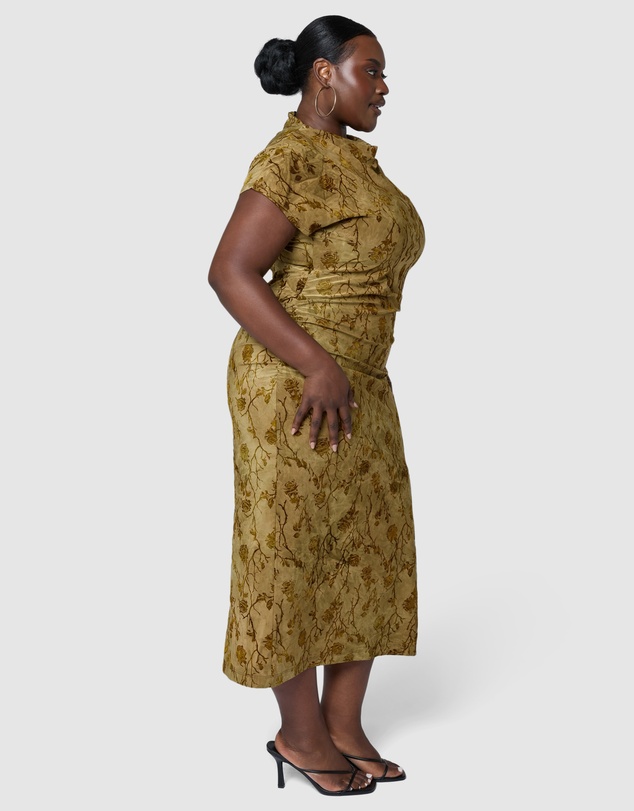 Sunday In The City - Wild Grace Midi Dress