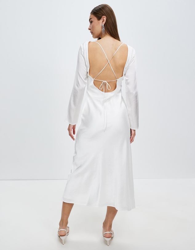 Third Form - Crush Tie Back Maxi Dress
