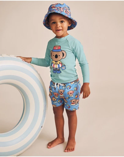Huxbaby - Kel Koala Rashguard - Babies-Kids