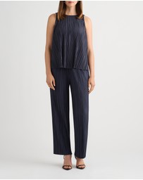 David Lawrence - Tauri Pleat Jersey Top