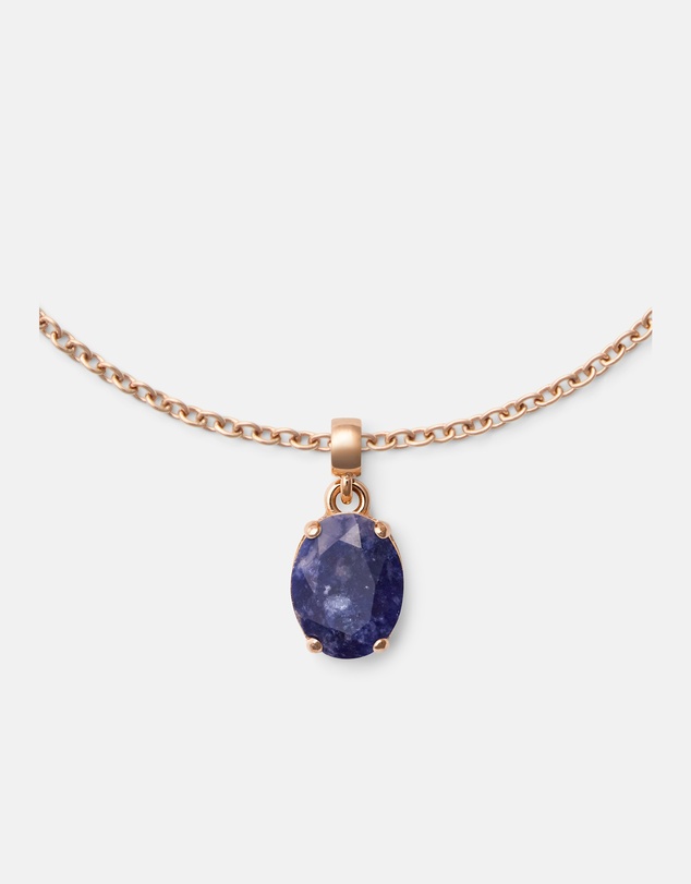 Daniel Wellington - Blue Spot Oval Charm
