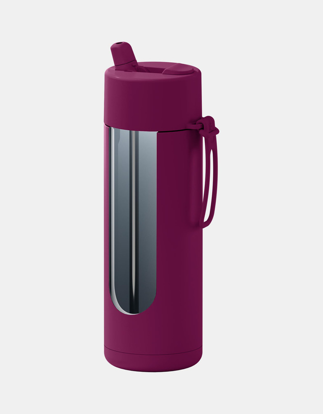 Frank Green - 20oz SS Ceramic Reusable Bottle with Flip Straw Lid - ICONIC EXCLUSIVE