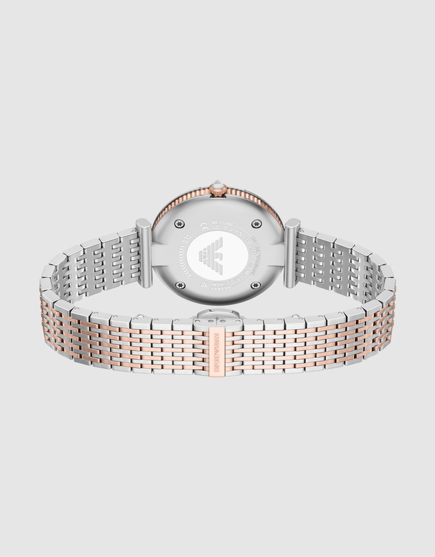 Emporio Armani - Two Tone Analogue Watch