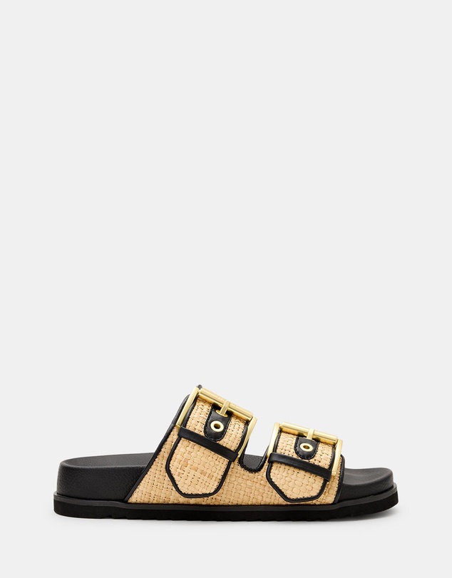 AllSaints - Sian Raffia Sandals - Women's