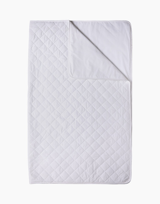 Living Textiles - Smart-Dri Waterproof Mattress Pad - White (Large)
