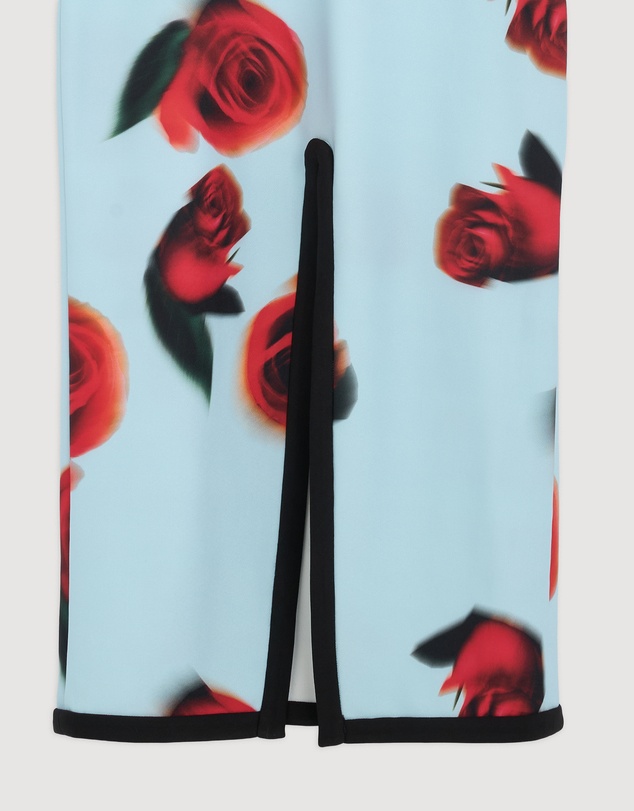 Revibe - Repaired BY JOHNNY. Sky Rose Midi Dress - AU 10