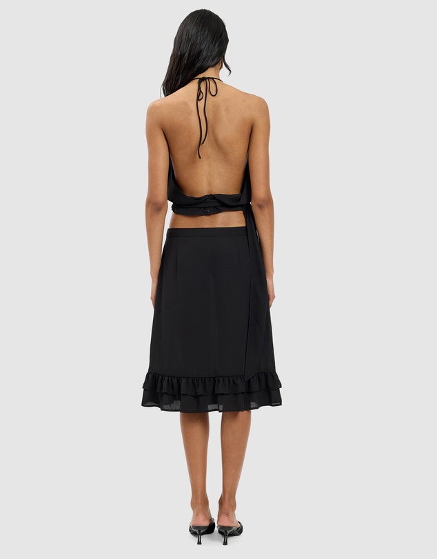 With Harper Lu - Draped Halter Top