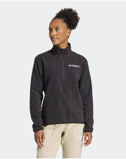 adidas Performance - Multi Essentials 1/2 Zip Fleece Jacket Womens