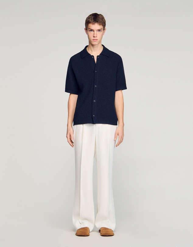 Sandro - Papiro Shirt Cardigan