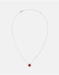 Daniel Wellington - Audrey Necklace Red Agathe
