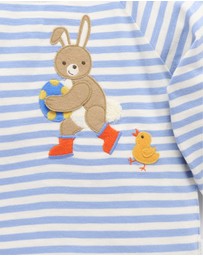 Purebaby - Bunny Egg Thief Tee -Kids-Babies