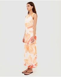 Staple the Label - Solana Mesh Midi Dress