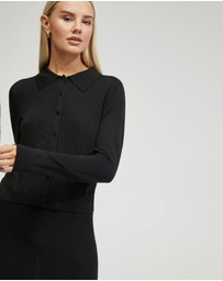 Oxford - Aggie Knitted Metallic Cardigan