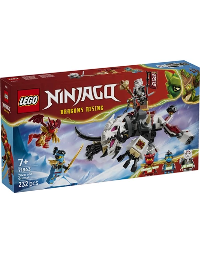 LEGO - 71863 Zilvar's Beast against Kai & Nya