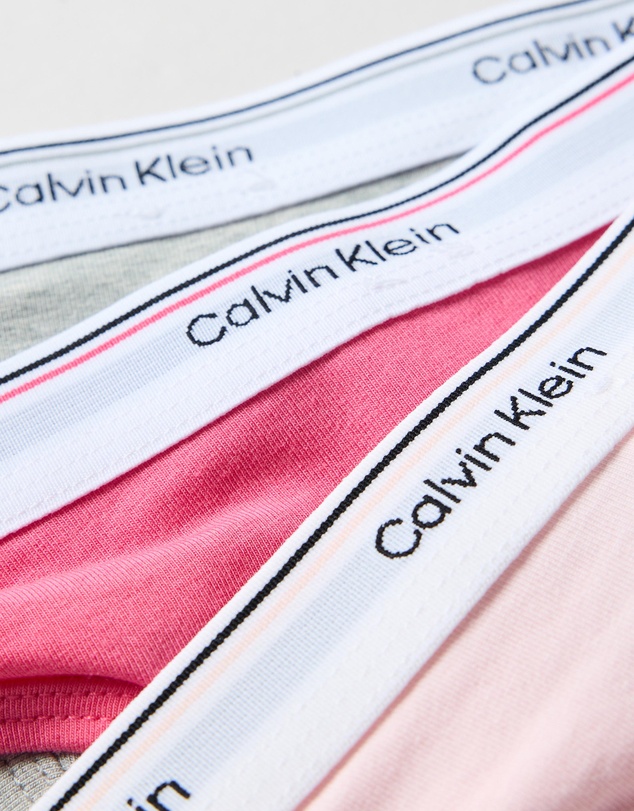 Calvin Klein - 3-Pack Cotton Modal Balance Thongs