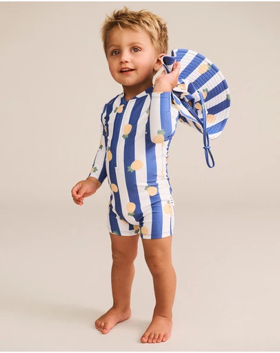 Huxbaby - Pineapple Rashsuit - Babies-Kids
