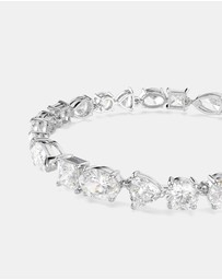 Swarovski - Mesmera Bracelet, Mixed Cuts, White, Rhodium-Plated