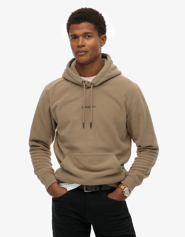 Superdry - Micro Logo Fleece Hoodie