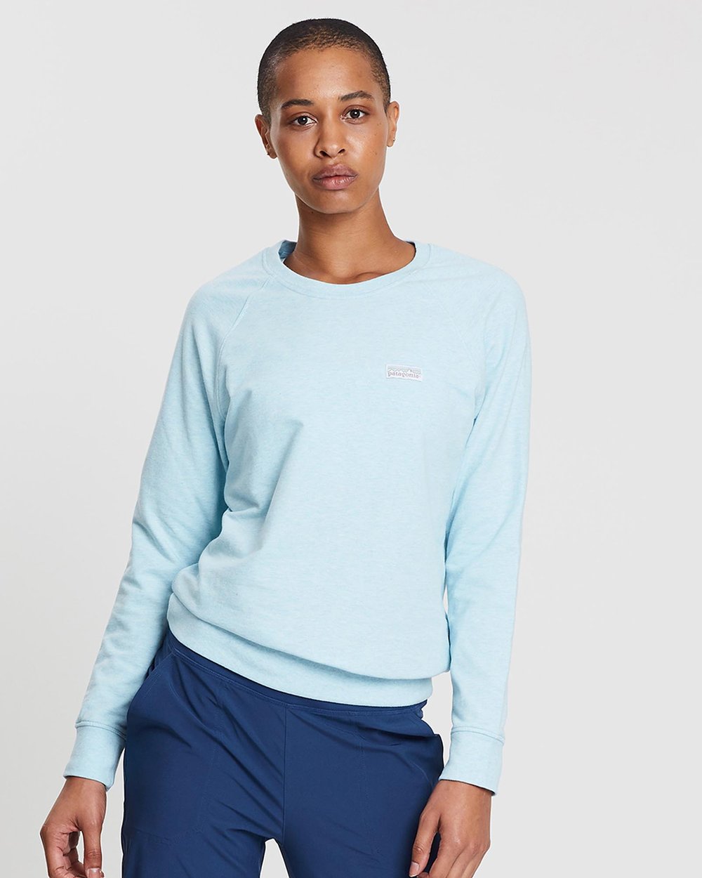 Women's Pastel P-6 Label Ahnya Crew Sweatshirt by Patagonia Online | THE  ICONIC | Australia