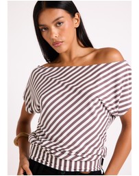 Insight - Candice Striped Slouch Top