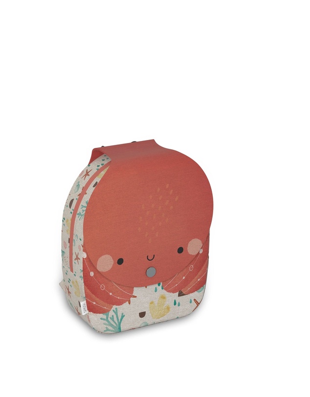 Sassi Meal - Cotton A5 Backpack Slurpy The Octopus