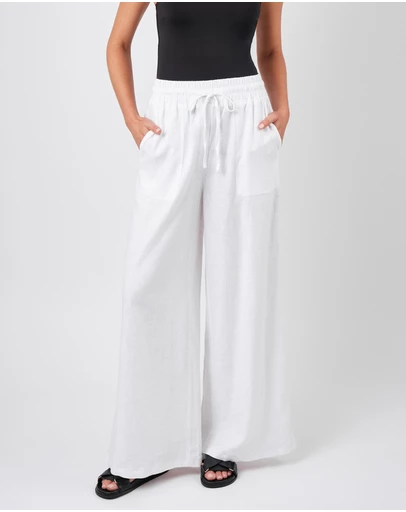 UNE PIECE - Linen Palazzo Pants
