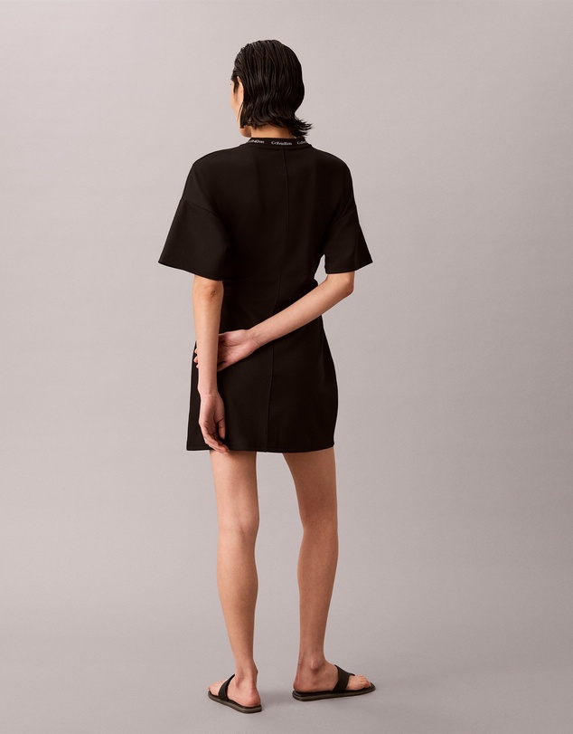 Calvin Klein Jeans - Logo Rib Interlock Dress