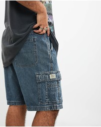 Vintage by The Real Deal - Pre Loved - Vintage Wrangler Denim Cargo Shorts