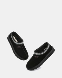 EVERAU - Australian Shepherd Ugg Hippie Cow Suede Upper House Shoes