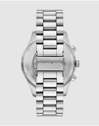 Michael Kors - Lexington Silver Tone Chronograph Watch