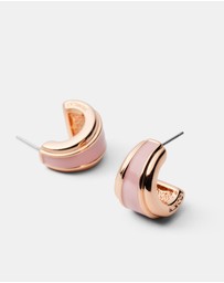MIMCO - Mini Enamel Hoop Earrings