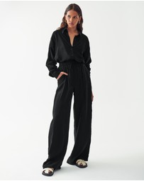 Calli - Cupro Pants