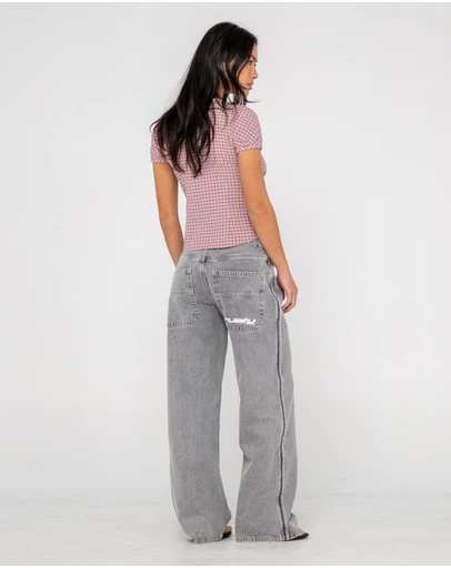Rusty - Flip Mommy Low Rise Baggy Jean