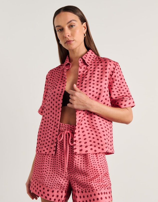 Jag - Ania Spot Short Sleeve Shirt