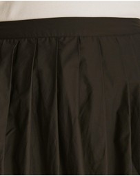 Atmos&Here Curvy - Niamh Cotton Pleated Midi Skirt