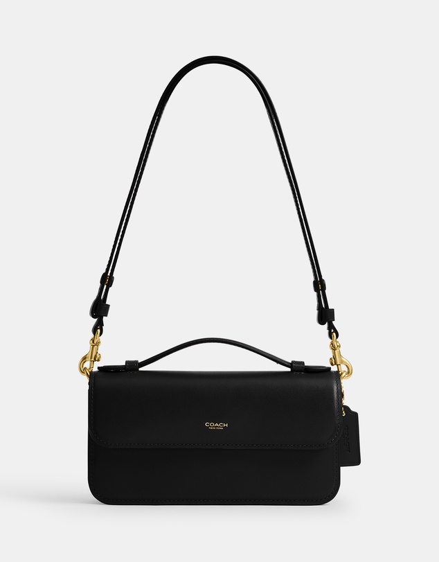 Coach - Refined Calf Leather Elora Top Handle Crossbody Bag