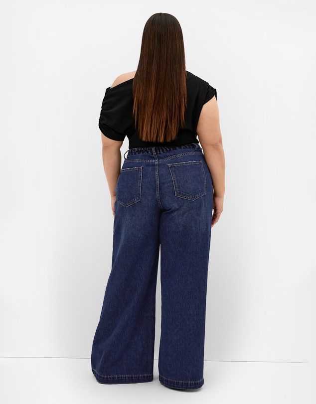 City Chic - Harley Fit Piper Palazzo Regular Jean