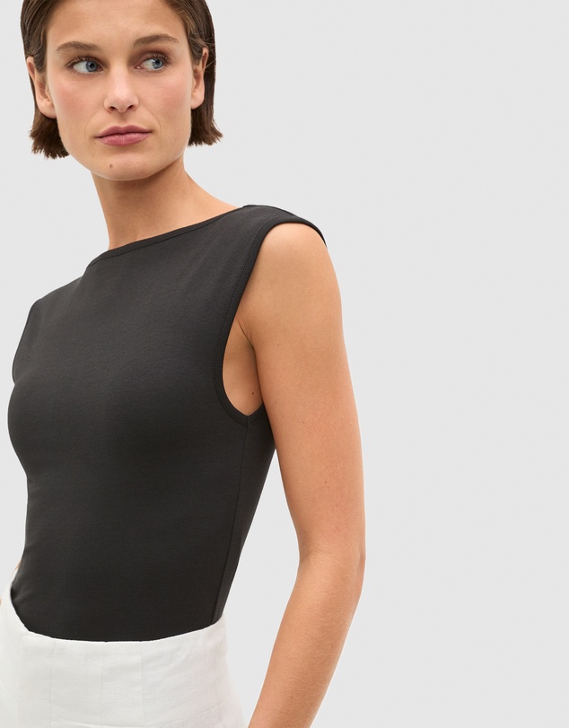 Seed Heritage - Boat Neck 90s Top