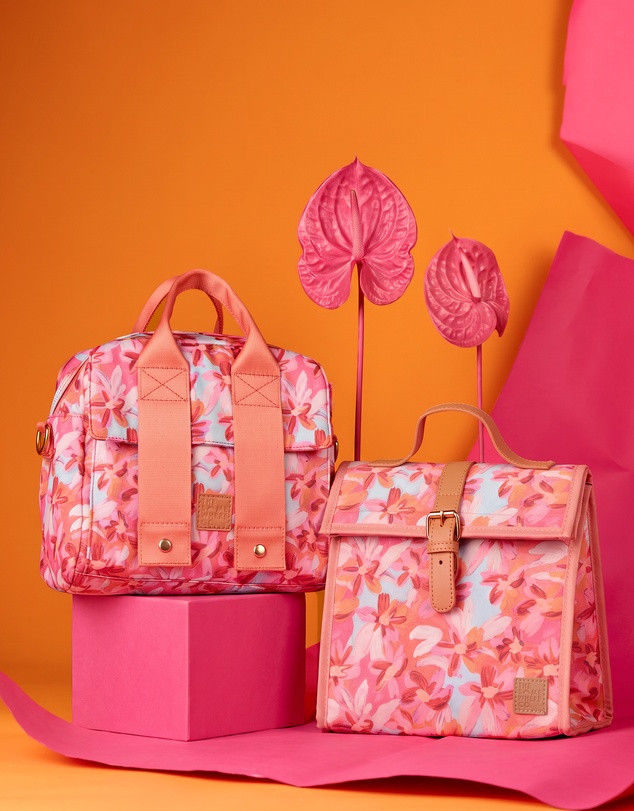 The Somewhere Co - Flor Del Sol Lunch Satchel