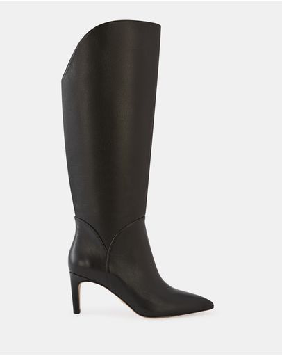 Black Nappa Leather
