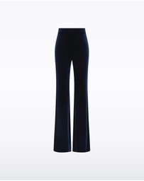 Carla Zampatti - Navy Velvet Bootleg Pant