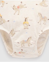 Purebaby - Rib Short Sleeve Bodysuit -Kids-Babies
