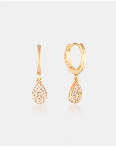 The Silver Collective - Linda Drop Earrings