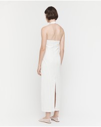 FRIEND of AUDREY - The Raw Edge Halter Dress